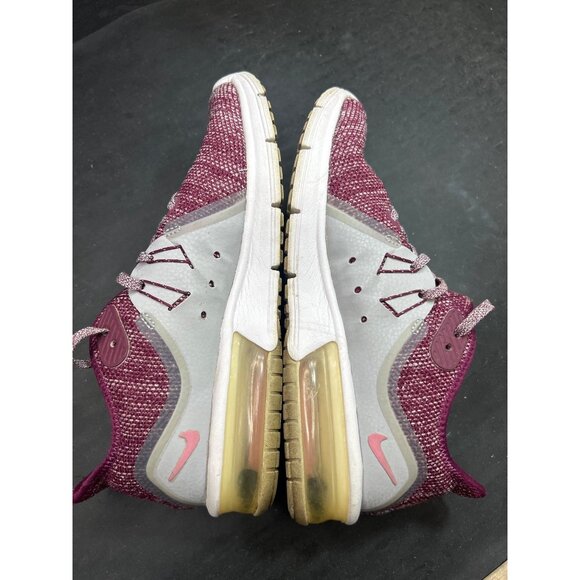 Nike Air Max Sequent 3 Womens Running Shoes Size 7.5 Purple Knit - Picture 9 of 9